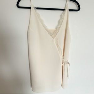 Mango lace camisole top